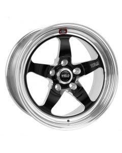 Weld S71 18x5 / 5x4.5 BP / 2.1in. BS Black Wheel (High Pad) - Non-Beadlock buy in USA