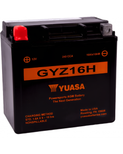 Yuasa GYZ16H High Performance Maintenance Free AGM 12 Volt Battery buy in USA