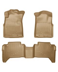 Husky Liners 05-13 Toyota Tacoma WeatherBeater Combo Tan Floor Liners buy in USA