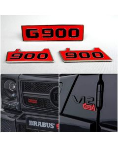 W463 W461 G55 G65 G63 G500 G Wagon G class Mercedes-Benz Set Front Grille Emblem Logo Badge Sticker Decal G900 1 pc Body Front Side Fender Emblems 900 2 pcs buy in USA