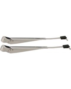 Kentrol 87-95 Jeep Wrangler YJ Windshield Wiper Arms Pair - Polished Silver buy in USA