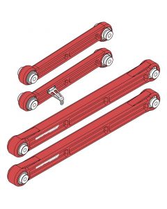 Camburg Toyota Tundra 2WD/4WD 22-23 KINETIK Series Rear Billet Trailing Arm Kit (Red) buy in USA