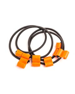 Giant Loop Rubber Boa Straps - Black/Orange buy in USA