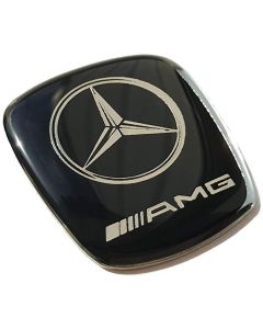 Emblem Logo Badge Sticker Decal Gear Shift Knob for Mercedes-Benz vehicles AMG Style buy in USA