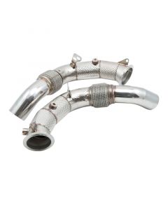 ✯✯✯✯✯ Design Decatted Downpipes for S63 BMW M5 F10 M6 F06 F11 F12 buy in USA