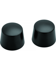 Kuryakyn Front Axle Nut Caps Satin Black buy in USA