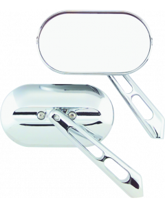 Kuryakyn Magnum Mirrors Small Flat Glass Chrome buy in USA