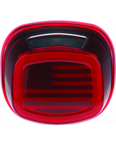 Kuryakyn Freedom Taillight Red Lens With License Light buy in USA