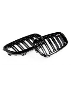 Genuine BMW Gloss Black Kidney Grilles for M2 (F87) N55 buy in USA