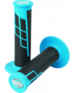 ProTaper Clamp-On 1/2 Waffle Grip - Neon Blue/Black buy in USA