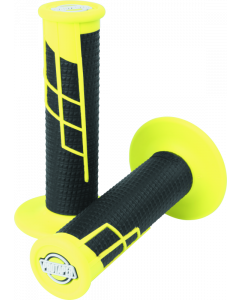 ProTaper Clamp-On 1/2 Waffle Grip - Neon Yellow/Black buy in USA