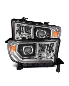 AlphaRex 07-13 Toyota Tundra / 08-17 Sequoia LUXX LED Proj HL Chrome w/Actv Light / Seq. Sig + DRL buy in USA