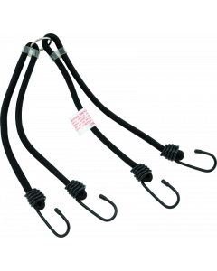 BikeMaster 24in Heavy Duty 4-Hook Bungee - Black buy in USA