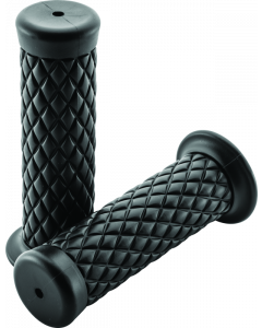 BikeMaster Quilted Grips - Black buy in USA