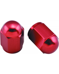 BikeMaster Valve Caps Aluminum (6 Pair) - Red buy in USA