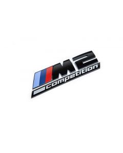 Genuine BMW M2 Competition Black Badge Trunk Emblem M2 F87 buy in USA