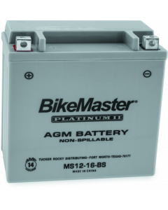 BikeMaster AGM Battery - MS12-16-BS buy in USA