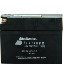 BikeMaster AGM Battery - MS12-4B-BS buy in USA