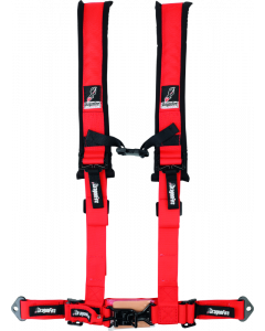 DragonFire Racing Harness- H-Style- 4-Point- 2in Buckle- Red buy in USA