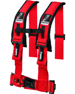 DragonFire Racing Harness- H-Style- 4-Point- 3in Buckle- Red buy in USA