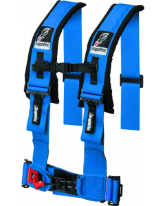 DragonFire Racing Harness- H-Style- 4-Point- 3in Buckle- Blue buy in USA