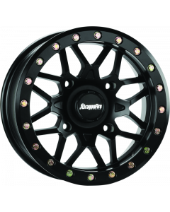 DragonFire Racing Typhon Wheel 14X7 4/156+10 5+2 Machined Black buy in USA