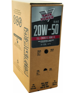 Twin Power 20W50 Synthetic Oil 6 Gallon Bag In Box buy in USA