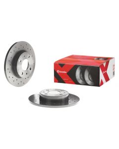 Brembo 2004 Subaru Impreza Front Premium Xtra Cross Drilled UV Coated Rotor buy in USA