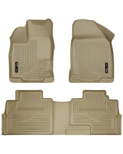 Husky Liners 07-13 Ford Edge / 07-13 Lincoln MKX Weatherbeater Tan Front & 2nd Seat Floor Liners buy in USA