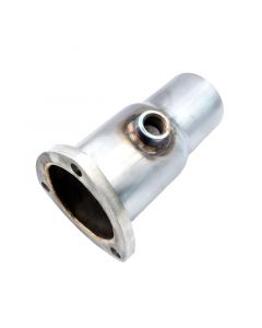 Stainless Works Collector Adapter 3-Bolt 3-1/2in OD Tubing 2-1/2in OD Outlet + O2 Bung buy in USA