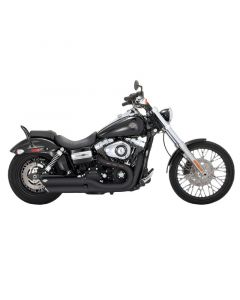 Vance & Hines Harley Davidson 08-17 Dyna / Fatbob/ Wide Glide Twin Slash 3in Slip-On Exhaust buy in USA