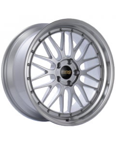 BBS LM 19x11 5x112 ET35 Diamond Silver Center Diamond Cut Lip Wheel - 82mm PFS Required buy in USA