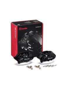 Brembo OE 16-21 BMW M2/17-18 M3/17-20 M4/14-16 M235i Hydraulic Front X-Style Brake Calipers - Black buy in USA