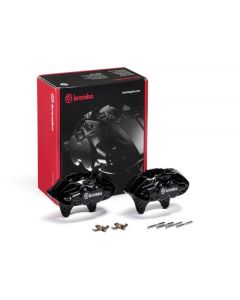 Brembo OE 16-21 BMW 3 M2/15-18 M3/15-20 M4 Hydraulic Front X-Style Brake Calipers - Black buy in USA