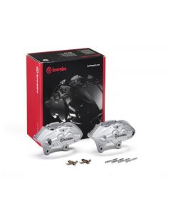 Brembo OE 16-21 BMW M2/15-18 M3/15-20 M4 Hydraulic Front X-Style Brake Calipers - Silver buy in USA