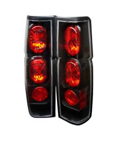 Spyder Nissan Hardbody 86-97 Euro Style Tail Lights Black ALT-YD-NH86-BK buy in USA