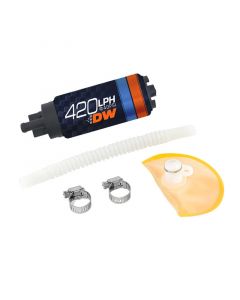 Deatschwerks DW420 Series 420lph In-Tank Fuel Pump w/ Install Kit For Mazda RX-8 04-08 buy in USA