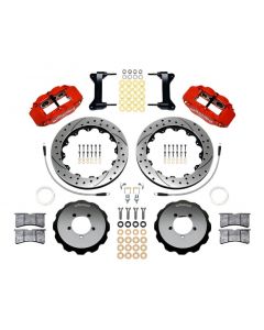 Wilwood Narrow Superlite 6R Front Hat Kit 12.88in Drill Red 2012-Up Toyota / Scion FRS w/ Lines buy in USA