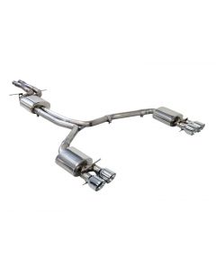 AWE Tuning Audi C7.5 A6 3.0T Touring Edition Exhaust - Quad Outlet Chrome Silver Tips buy in USA