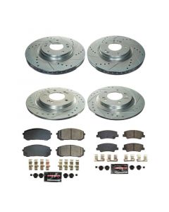 Power Stop 20-22 Hyundai Sonata Front & Rear Z23 Evolution Brake Kit buy in USA