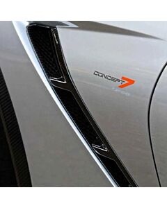 Chevrolet Corvette C7 Carbon Fiber Front Fender Gills buy in USA