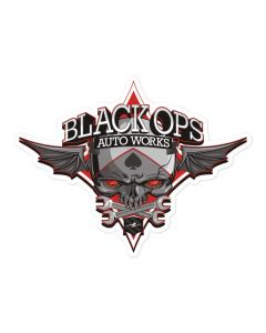 Black Ops Bubble-free Die Cut sticker buy in USA