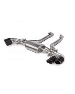 Akrapovic 2020-23 BMW X5M (F95)/X6M (F96) Slip-On Line (Titanium) w/Carbon Fiber Titanium Tips buy in USA