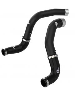 aFe BladeRunner Black 3in Intercooler Hot & Cold Side Pipe Kit 20-21 Jeep Wrangler V6-3.0L (td) buy in USA