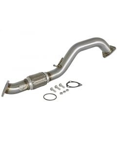 aFe Power Elite Twisted Steel 16-17 Honda Civic I4-1.5L (t) 2.5in Rear Down-Pipe Mid-Pipe buy in USA