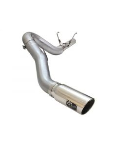 aFe MACHForce XP Exhaust Large Bore 5in DPF-Back Alu. 13-15 Dodge Trucks L6-6.7L (td) *Polish Tip buy in USA