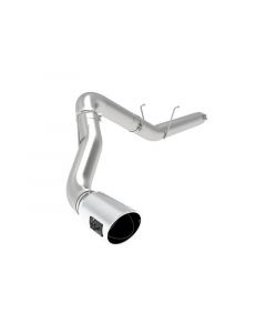 aFe ATLAS 5in Alum Steel DPF-Back Exhaust System w/Polished Tip 19-20 Ram Diesel Trucks L6-6.7L (td) buy in USA