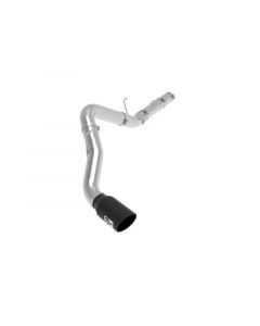 aFe ATLAS 5in DPF-Back Alum Steel Exhaust System w/ Black Tip 19-20 Ram Diesel Trucks L6-6.7L (td) buy in USA