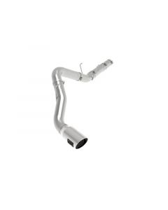 aFe ATLAS 5in DPF-Back Alum Steel Exhaust System w/Polished Tip 19-20 Ram Diesel Trucks L6-6.7L (td) buy in USA