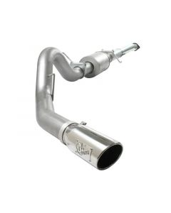 aFe Atlas Exhaust 4in Aluminized Cat-Back w/ 304 SS Polished Tip 11-13 Ford F-150 EcoBoost V6 3.5L buy in USA